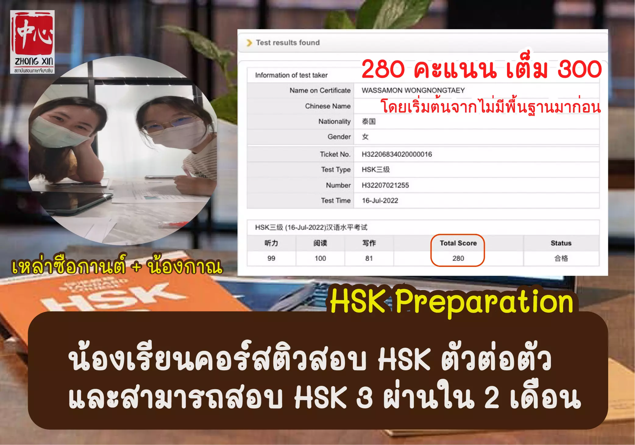 ติวสอบ HSK-Preparation 1