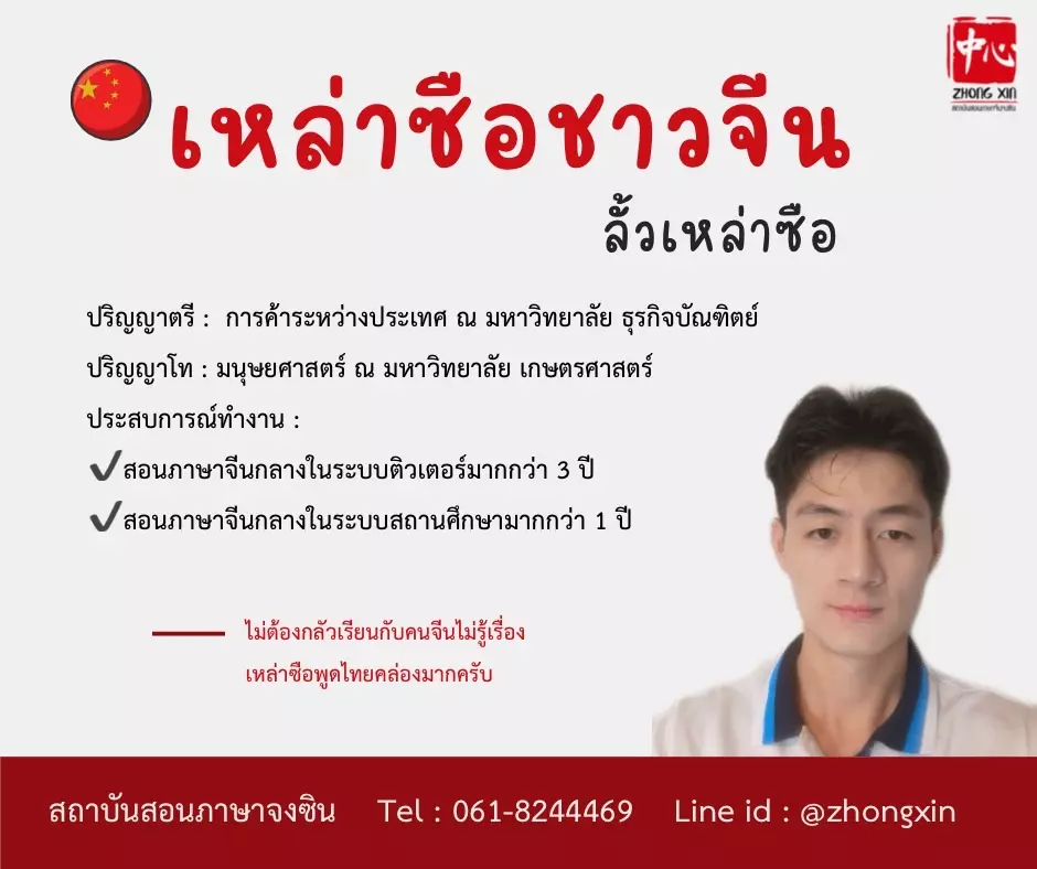 เรียนภาษาจีน ลั้วเหล่าซือ