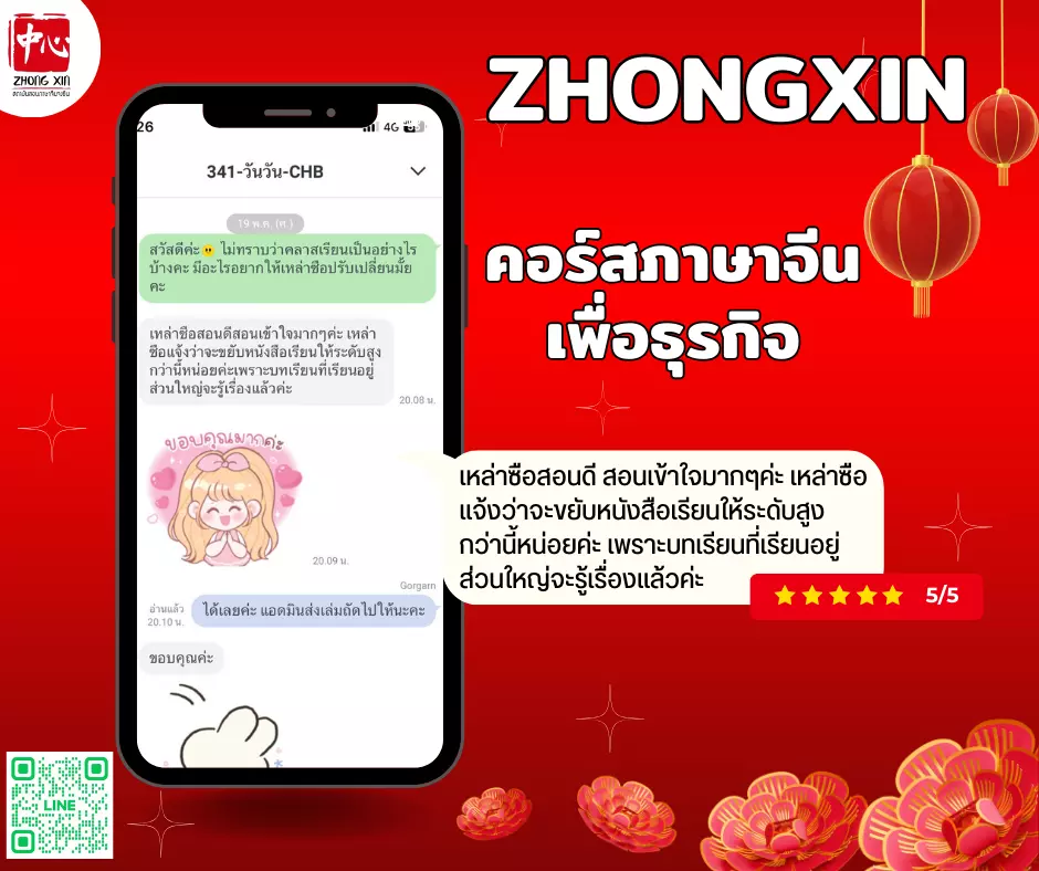 คอร์สภาษาจีนธุรกิจ